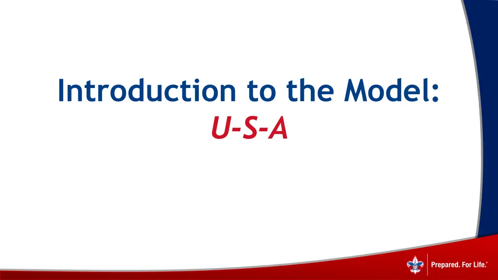 introduction to the model u s a