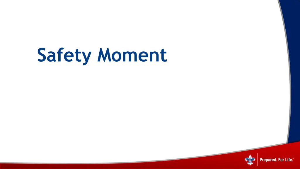 safety moment