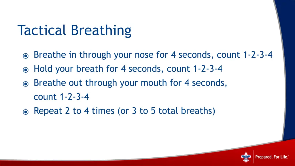 tactical breathing