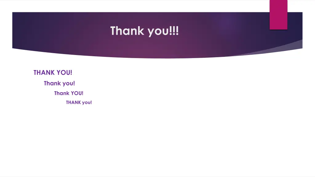 thank you