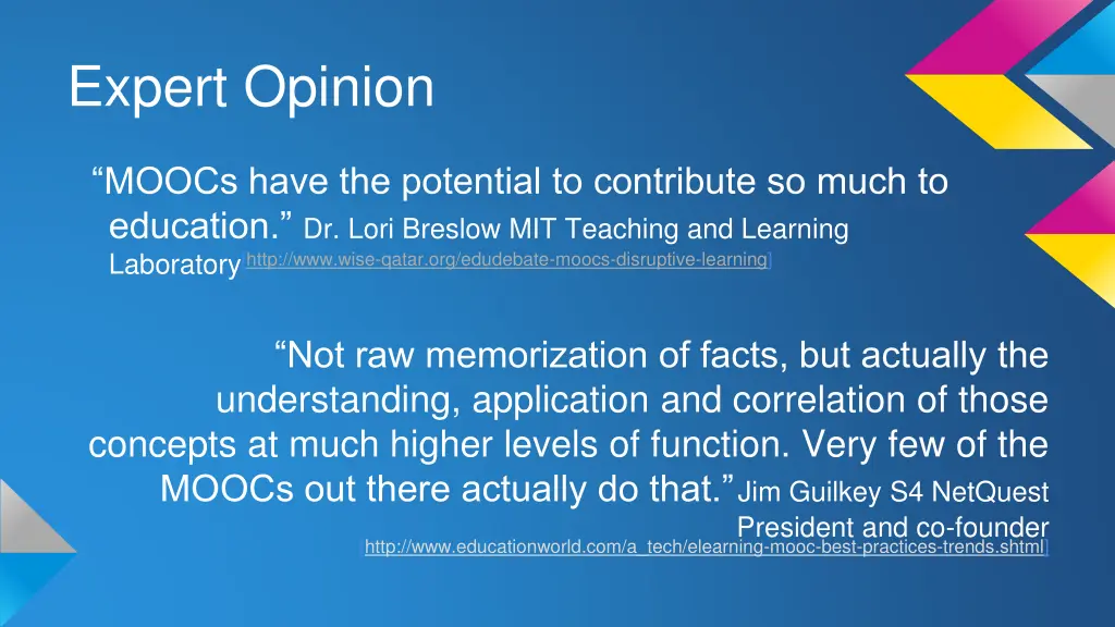 expert opinion