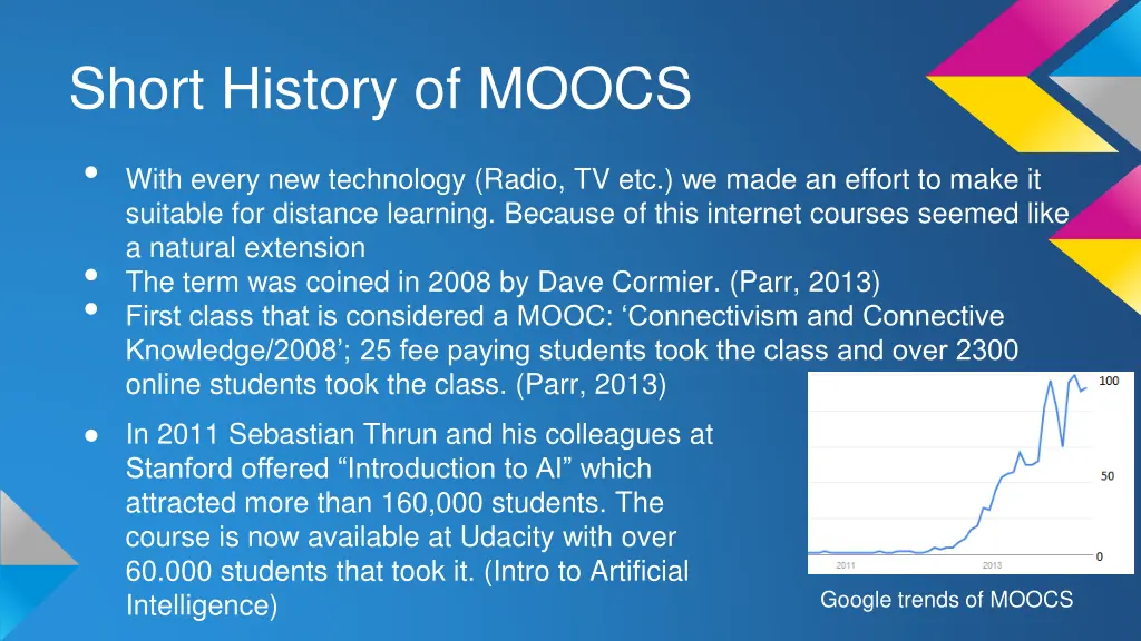 short history of moocs