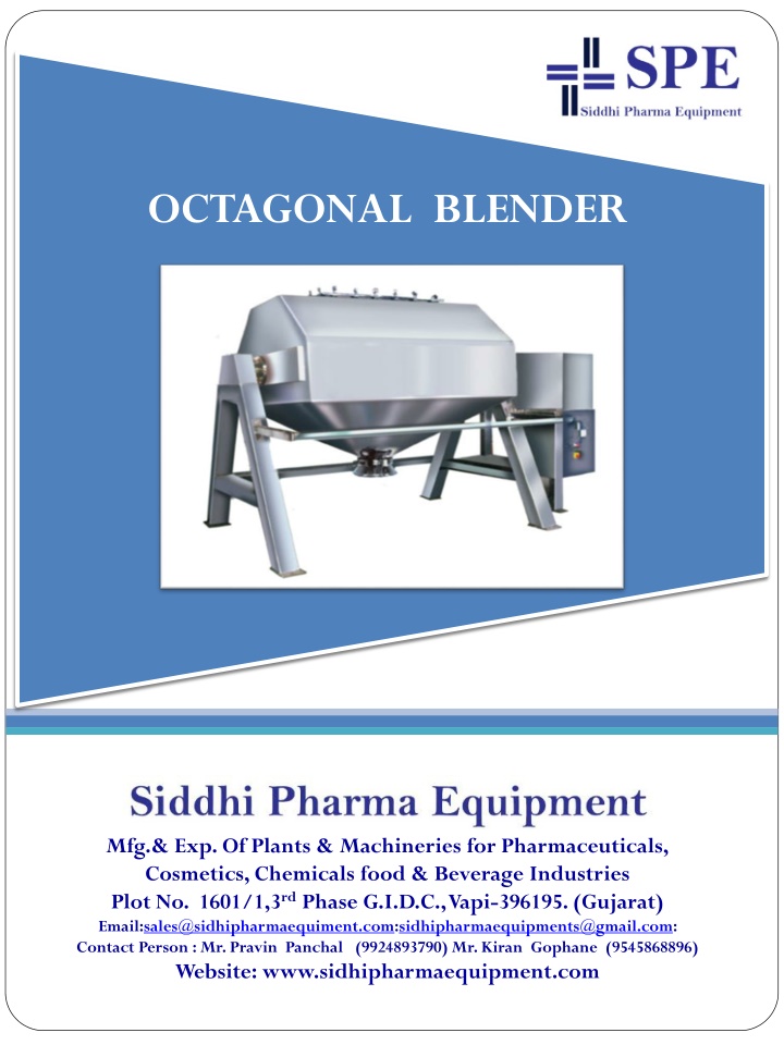 octagonal blender