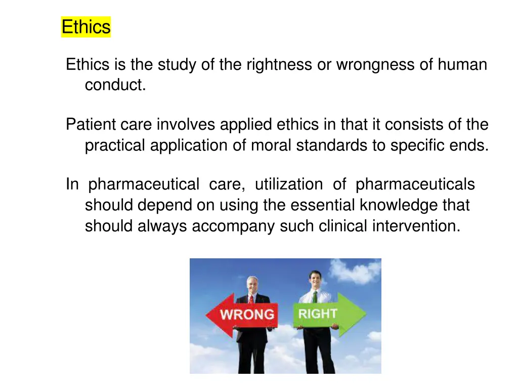 ethics