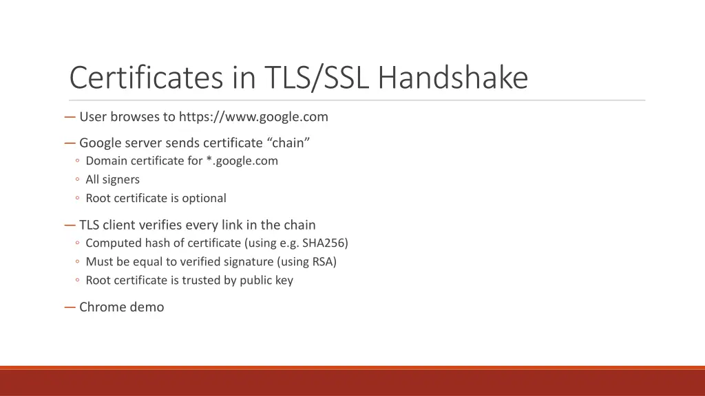 certificates in tls ssl handshake
