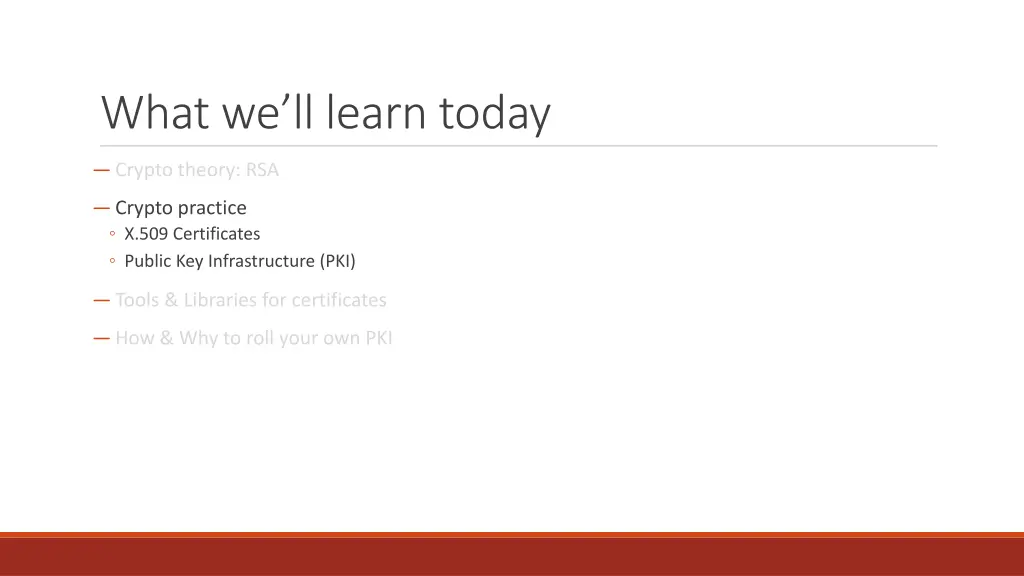 what we ll learn today 1