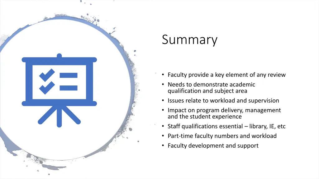 summary
