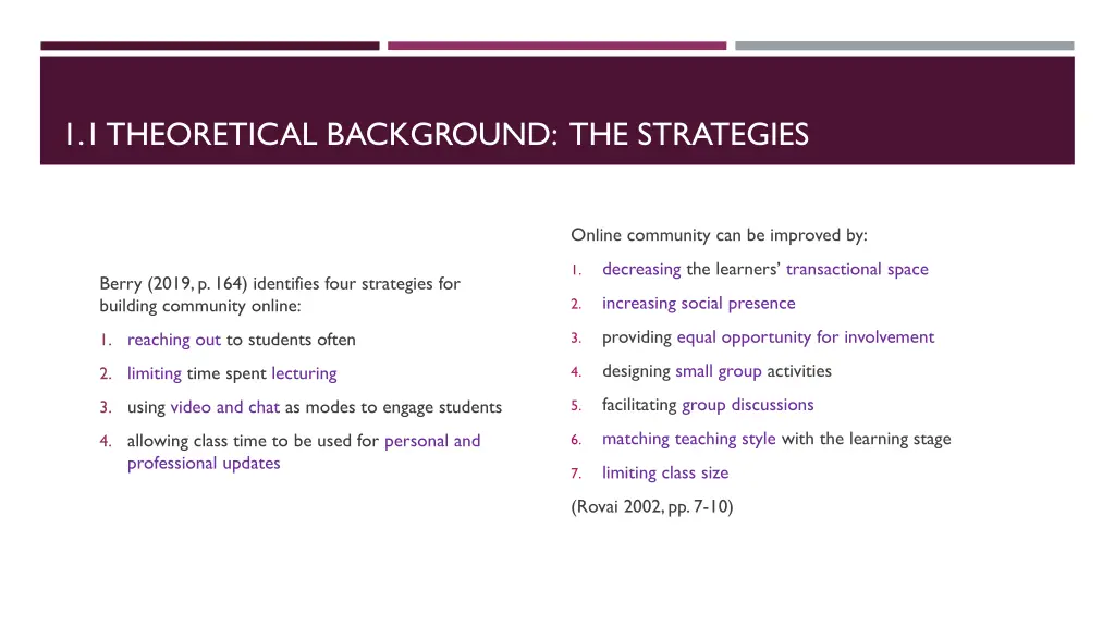 1 1 theoretical background the strategies