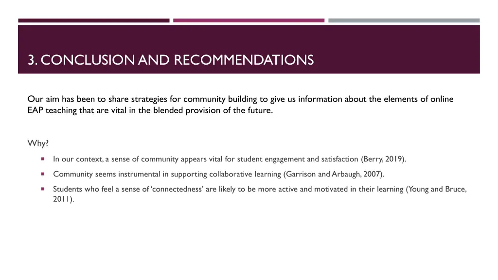 3 conclusion and recommendations