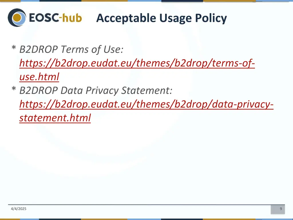 acceptable usage policy
