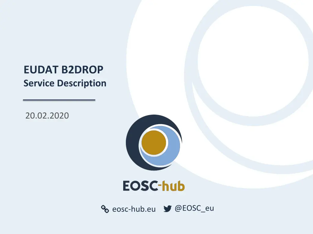 eudat b2drop service description