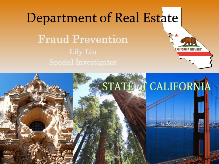 department of real estate