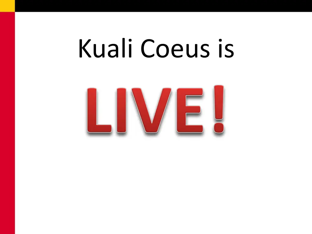 kuali coeus is