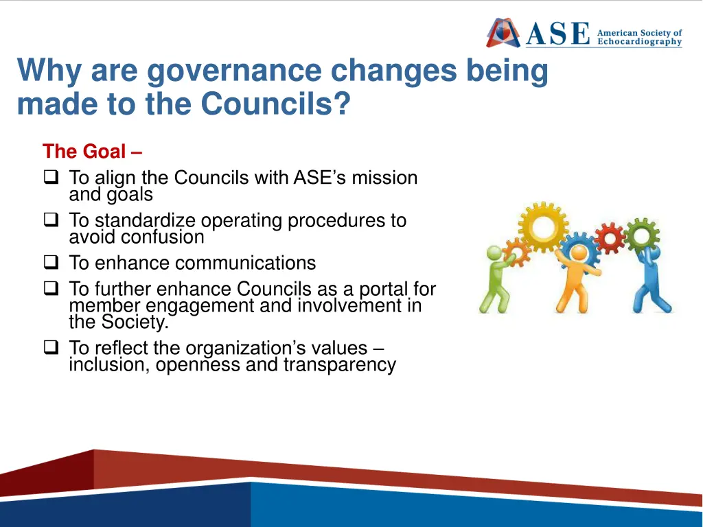 why are governance changes being made