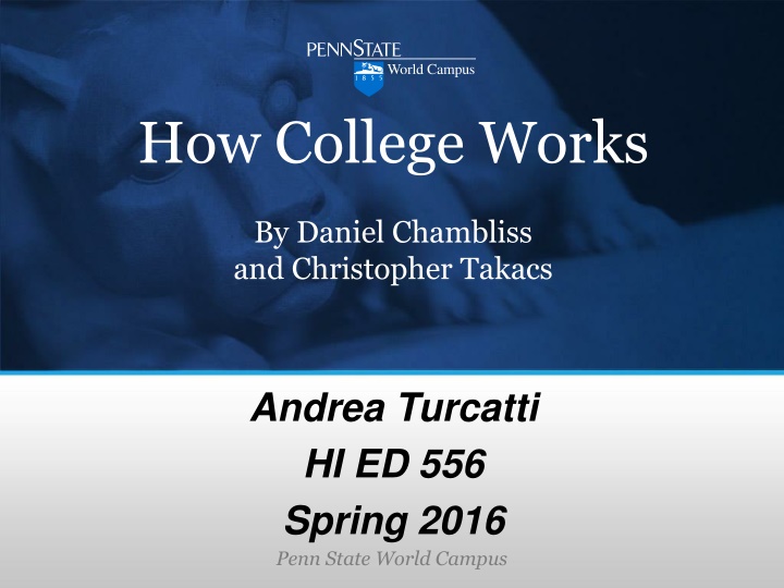 how college works