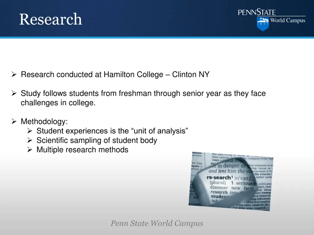 research