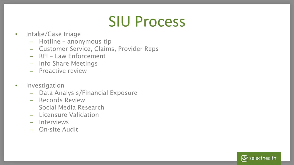 siu process