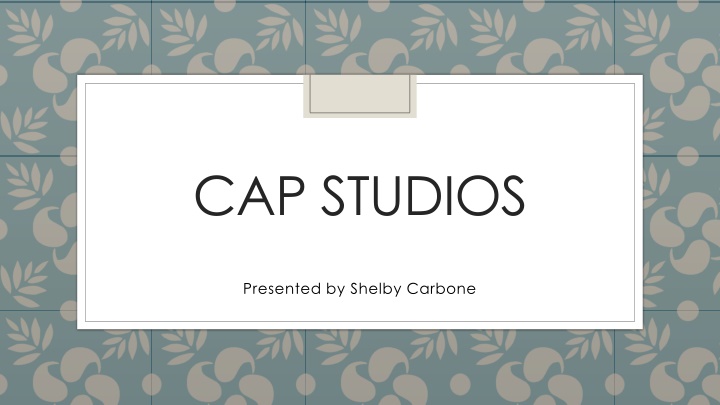 cap studios