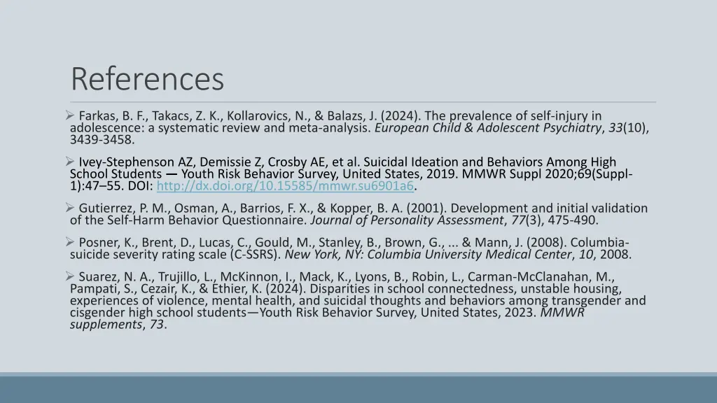 references