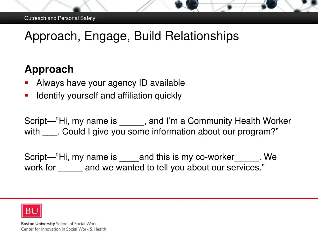 outreach and personal safety 4
