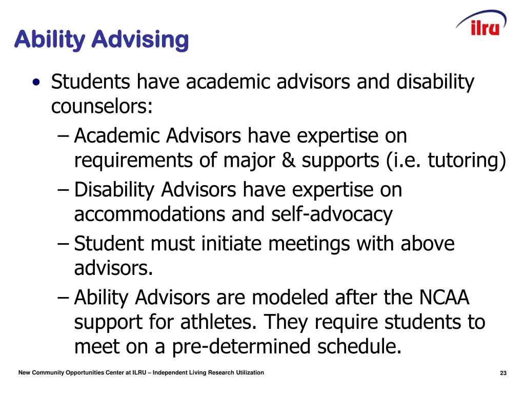 ability advising ability advising