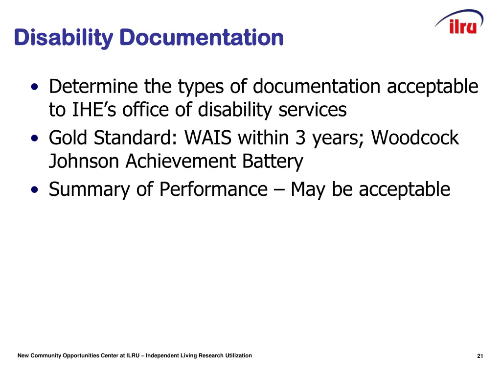 disability documentation disability documentation