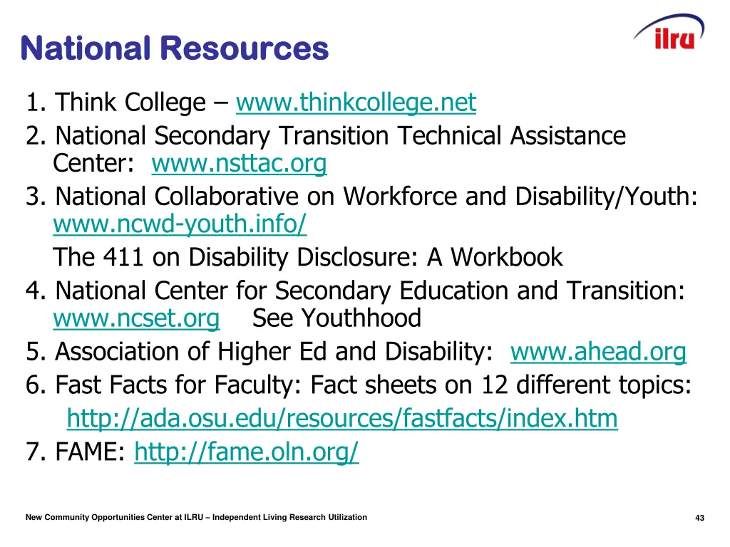 national resources national resources