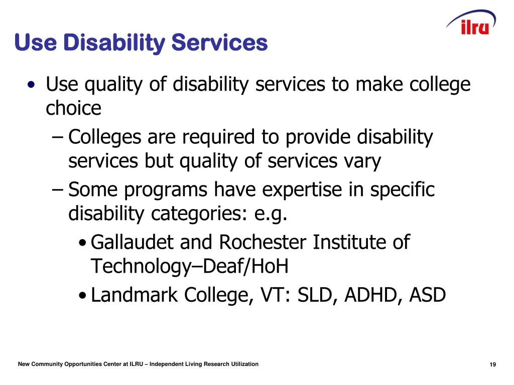 use disability services use disability services