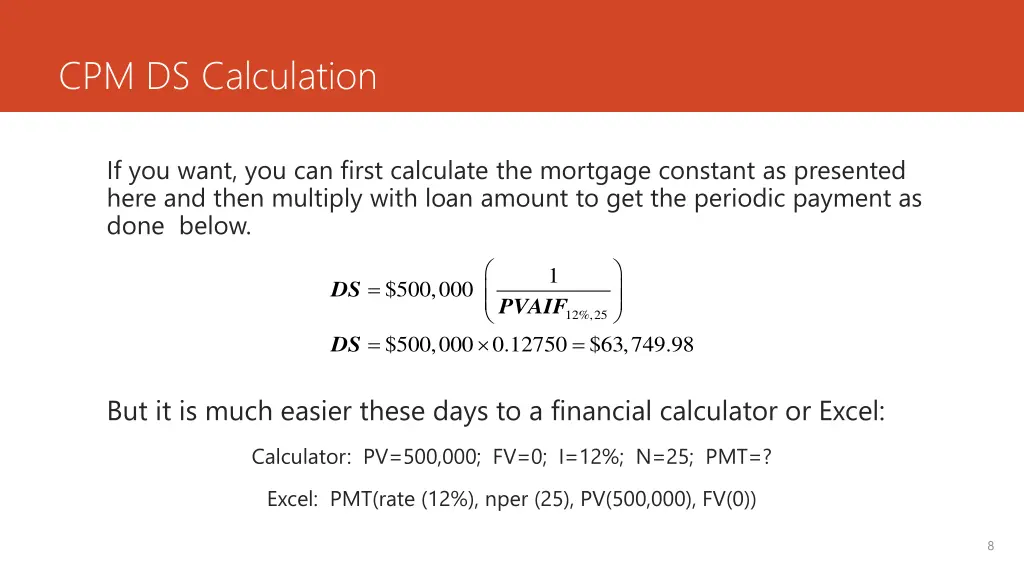 cpm ds calculation 3