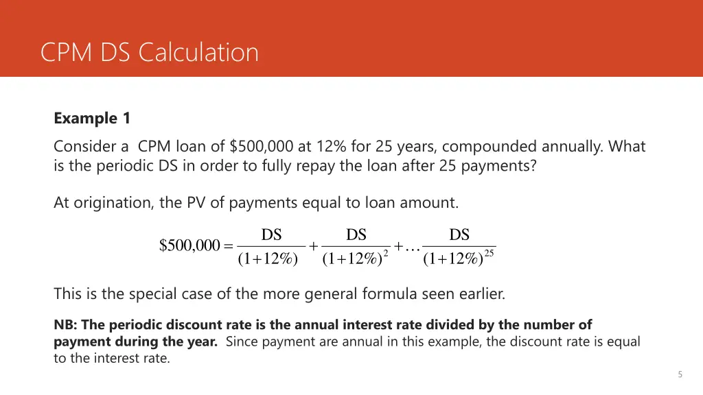 cpm ds calculation