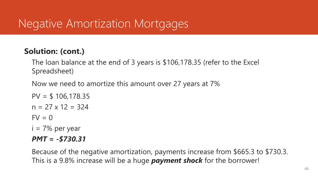 negative amortization mortgages 2