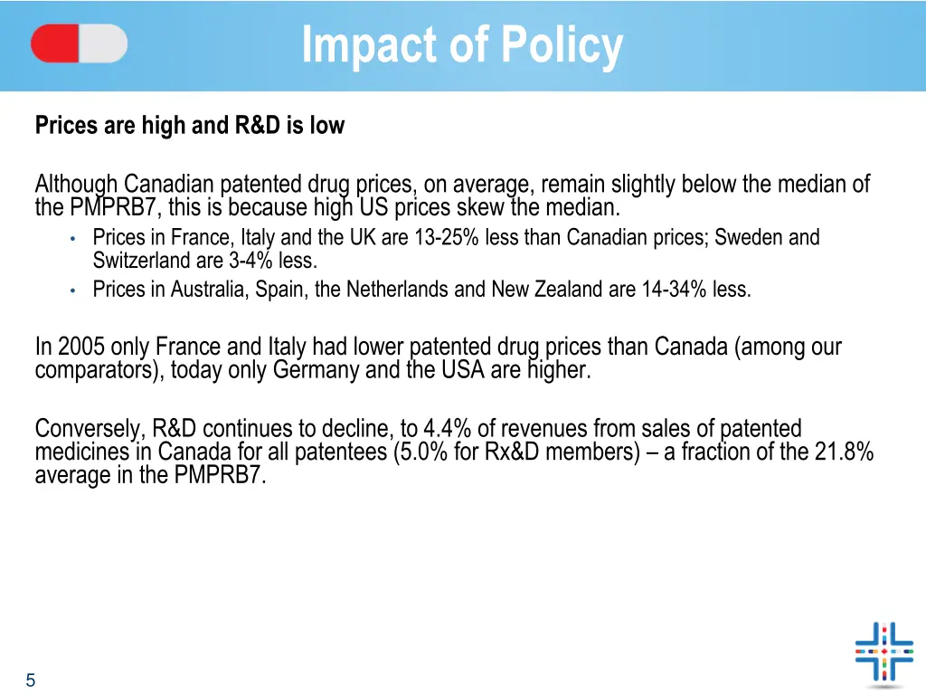 impact of policy