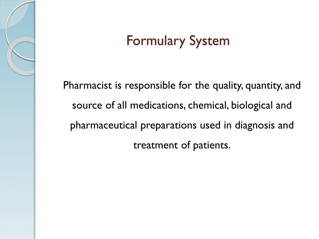 formulary system 1