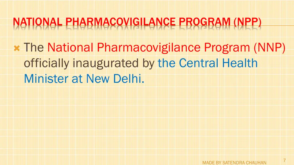 national pharmacovigilance program npp