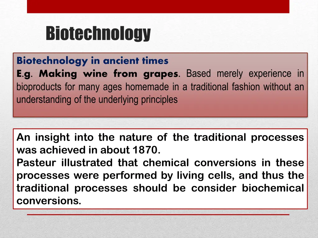 biotechnology 1