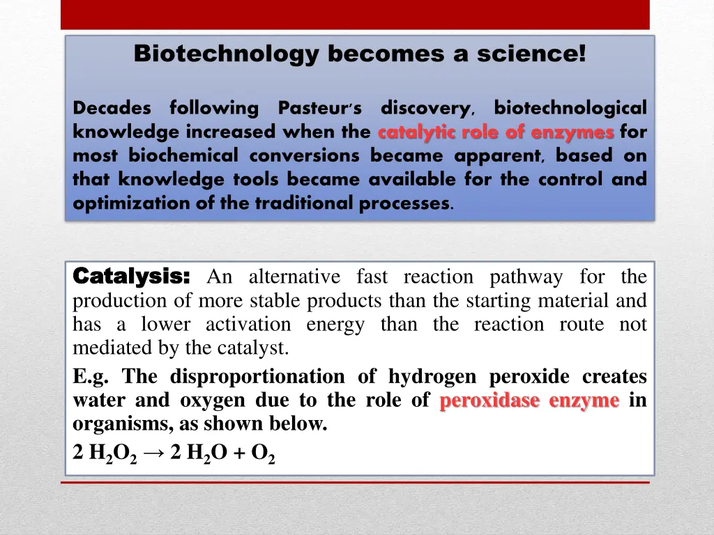 biotechnology becomes a science