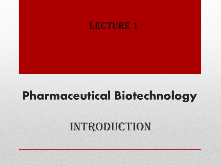lecture 1