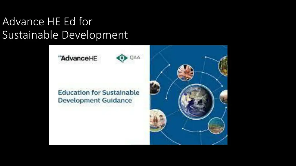 advance he ed for sustainable development
