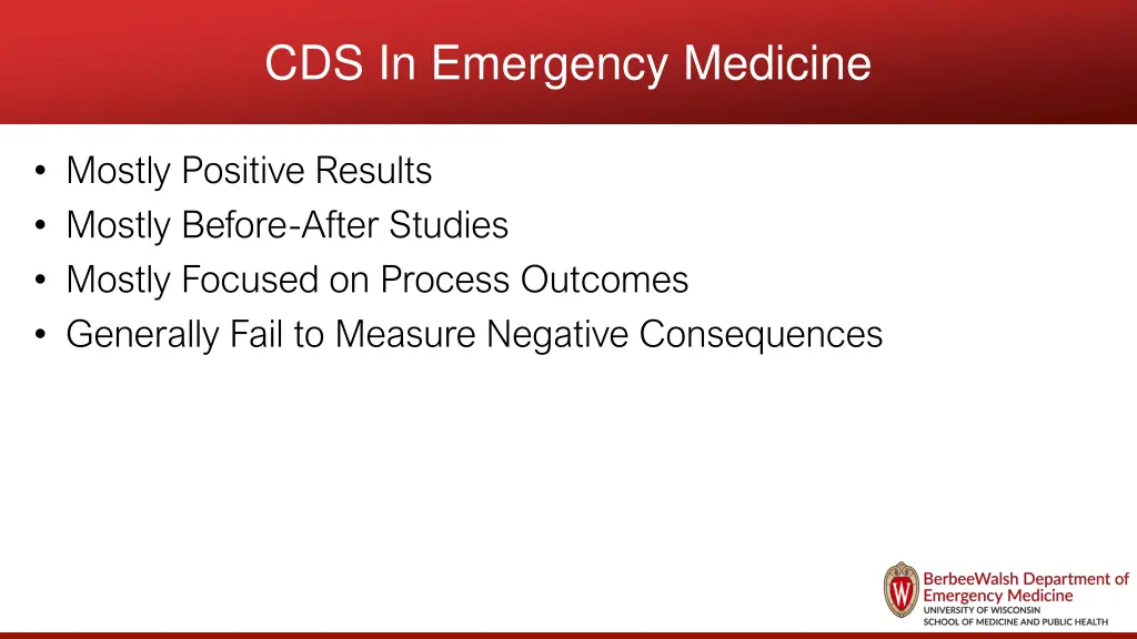 cds in emergency medicine 1