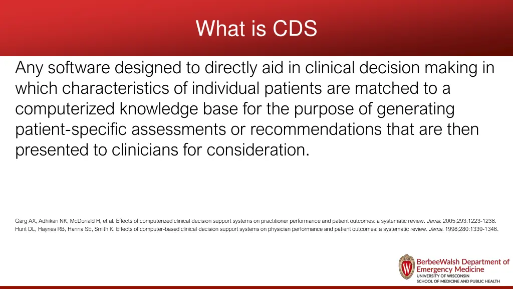 what is cds