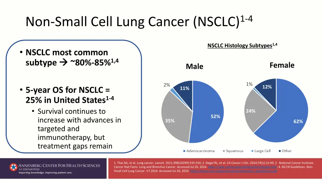 non small cell lung cancer nsclc 1 4