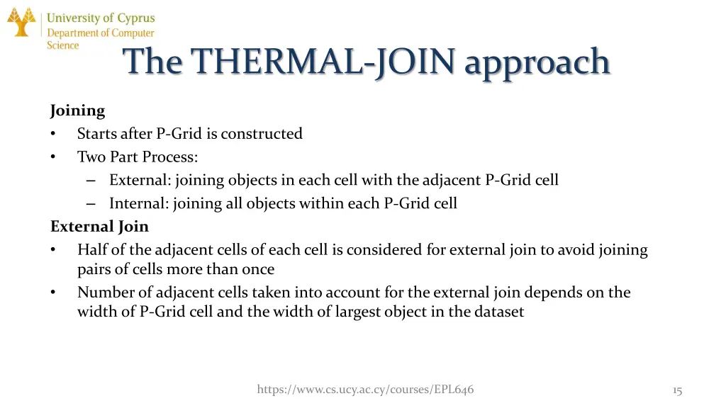 the thermal join approach 3