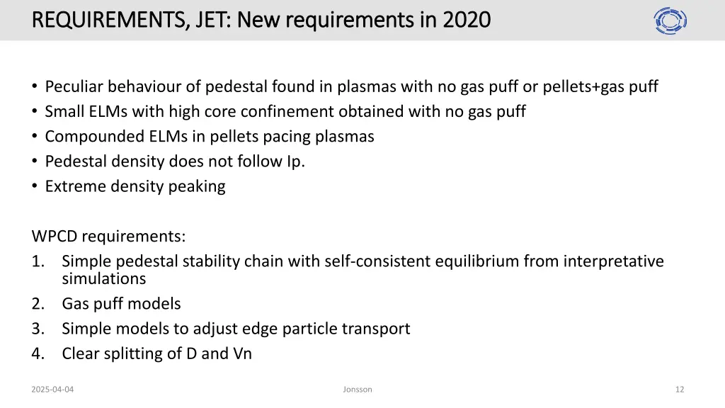 requirements requirements jet new requirements