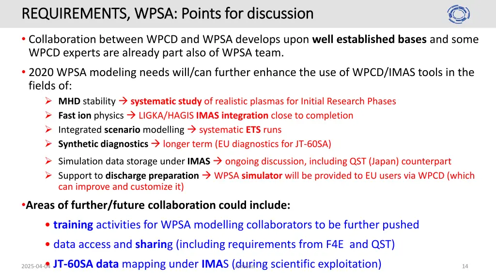 requirements requirements wpsa points