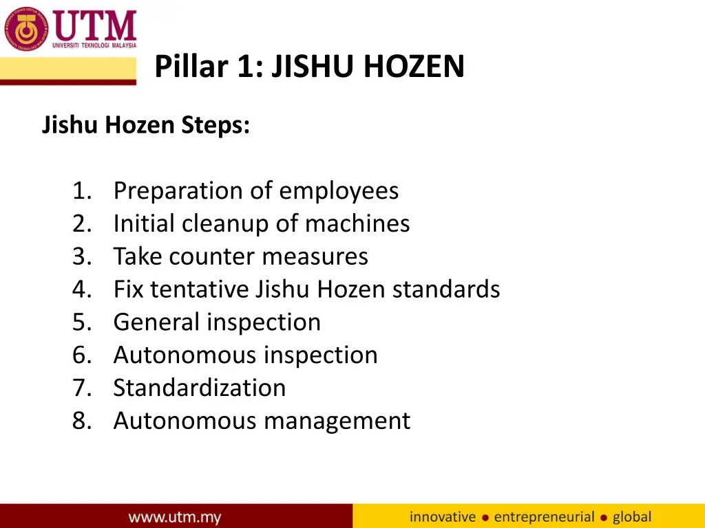 pillar 1 jishu hozen 1