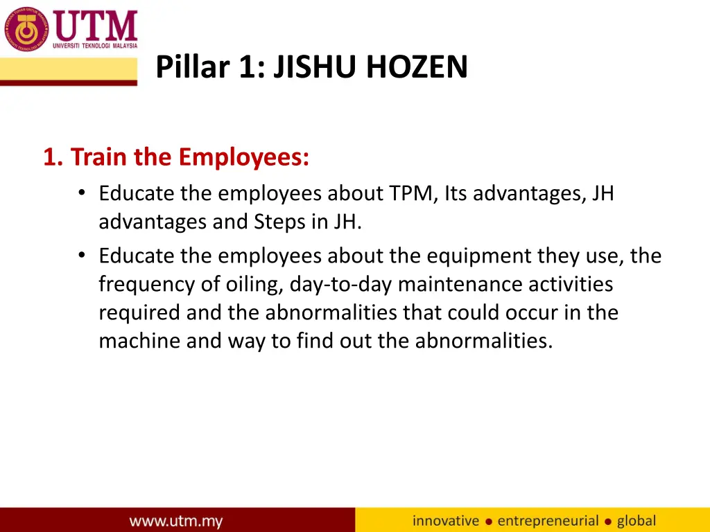 pillar 1 jishu hozen 2