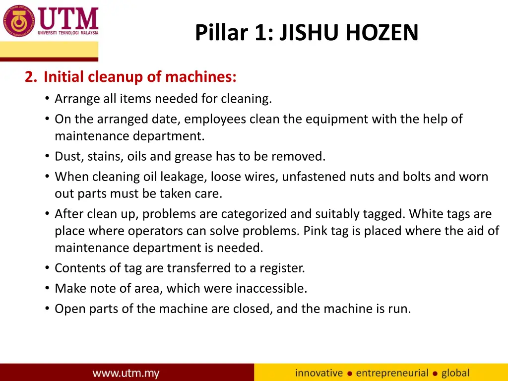 pillar 1 jishu hozen 3