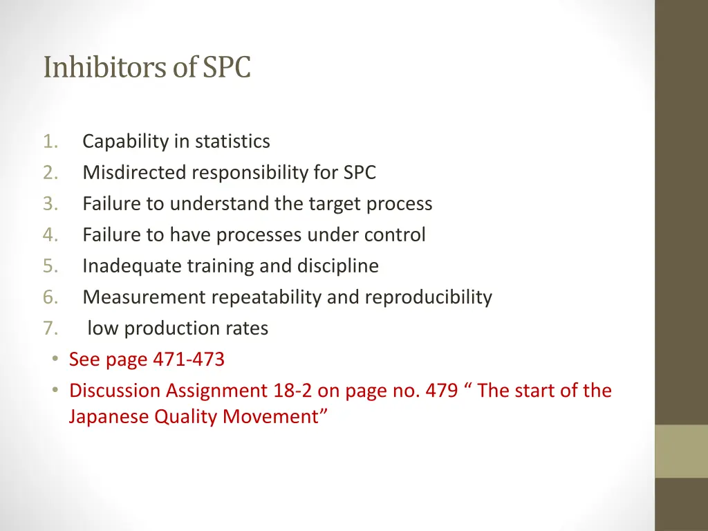 inhibitors of spc