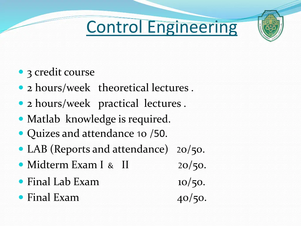 control engineering