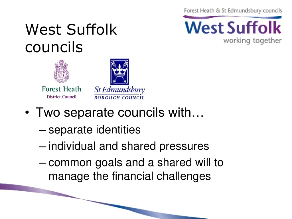 west suffolk councils